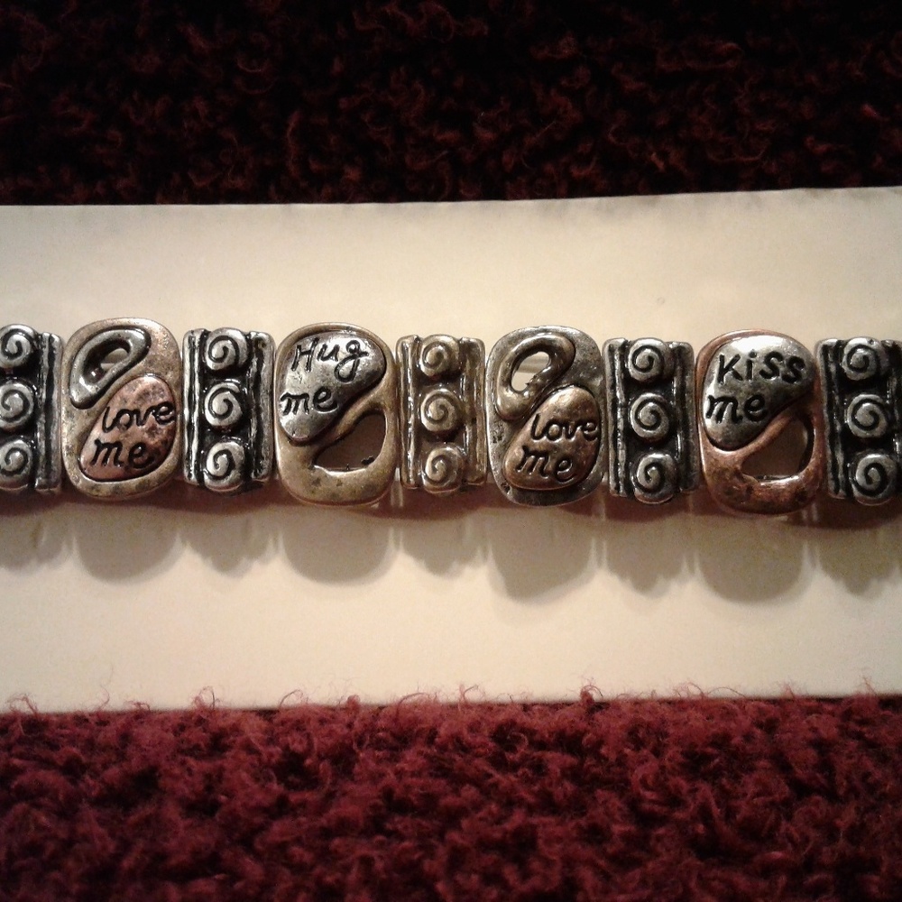 Hug Me, Love Me, Kiss Me Bracelet